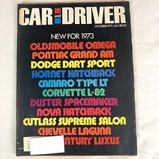 Car And Driver Magazine October 1972 Jaguar Chevrolet Ford Oldsmobile picture