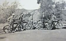 Vintage Racycle Indian Motorcycle Photo Miami Cycle Manufacturing OH c. 1907 picture